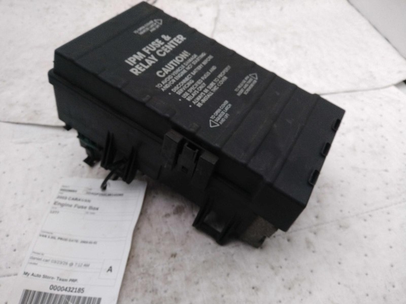 Used Fuse Box Engine fits: 2003 Dodge CaravanGrade A