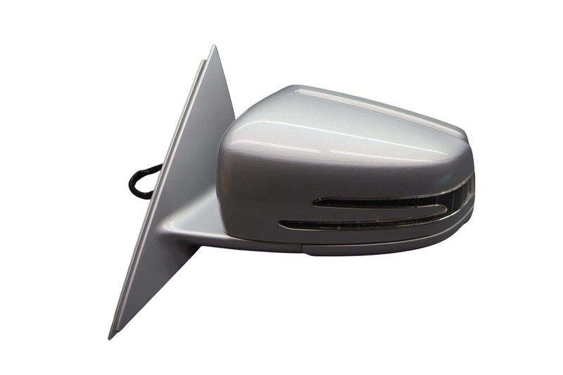 10-13 Mercede W221 S400 S550 Left Side Rear View Door Mirror w/Blind Spot Oem