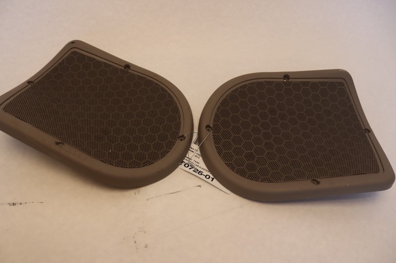 2008-2017 FREIGHTLINER CASCADIA 125 TOP CAB SLEEPER SPEAKER COVER TRIM PAIR OEM