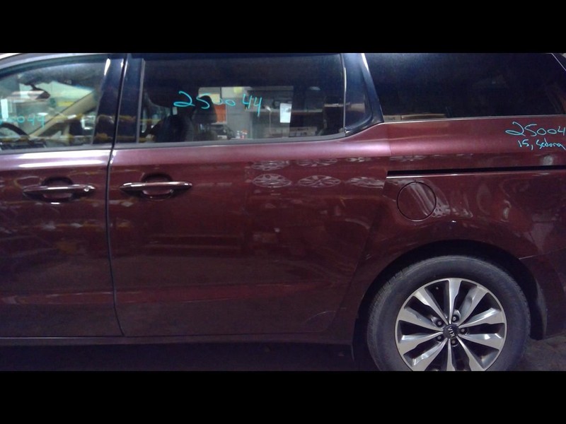 Driver Left Rear Side Door With Power Sliding Door Fits 15-20 SEDONA 1530682