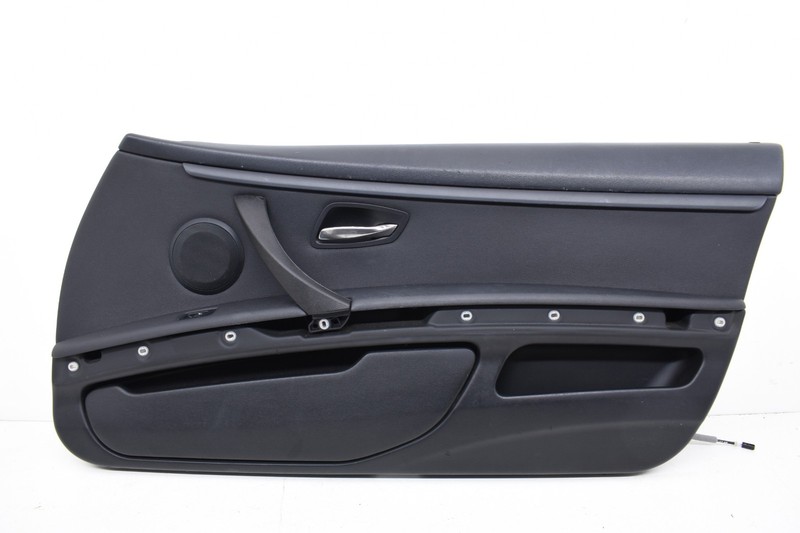 2007 BMW E92 328xi Front Right Passenger Door Card Panel Assembly OEM Black KW74