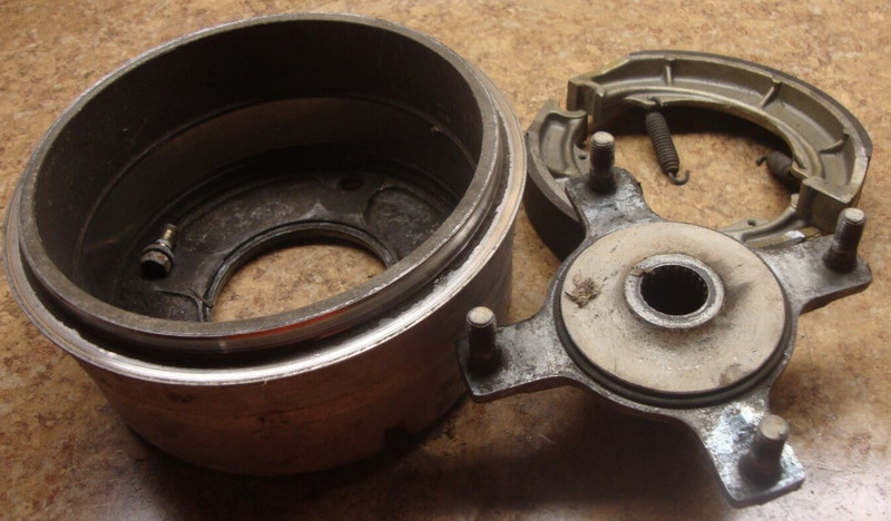 1992 Suzuki ATV Quad Runner LT-4WD LTF 250 LTF250 Right Rear Brake Drum Hub 92
