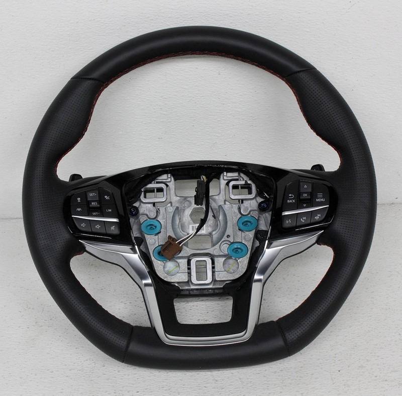 OEM Black Leather Steering Wheel For Ford Explorer MB5B-3600-SD3GRX, Minor Marks