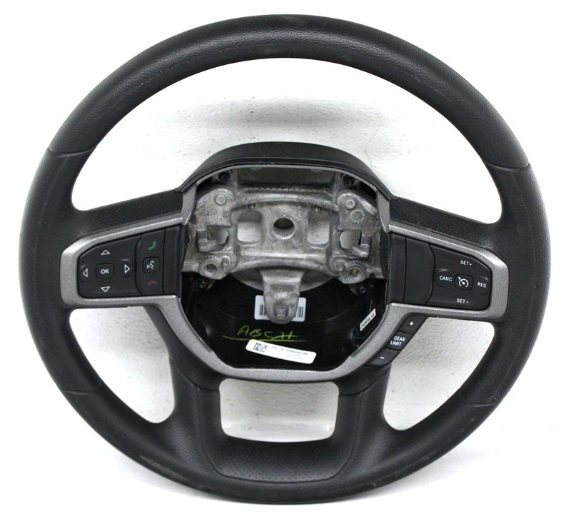 OEM Steering Wheel For Ram 1500 Black vinyl 5YK622X7AG