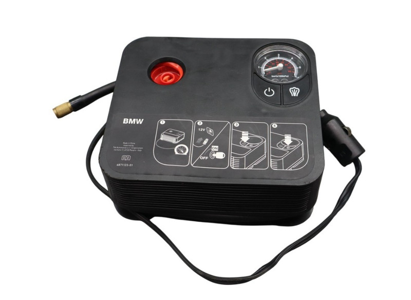 14-17 BMW I3 I01 Hatchback 4-Door Tyre Inflator Air Compressor 6871123 OEM