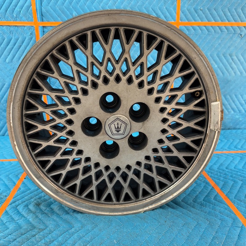 1989–1991 CHRYSLER MASERATI 15" OEM Alloy Wheel Rim Mesh Style