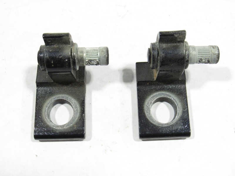 Porsche Cayman 718 2018 Front Left Upper Lower Door Hinges Set Pair 17-24 |@2:M