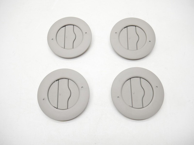 2018-2021 BUICK ENCLAVE LIGHT TITANIUM AUXILIARY HEADLINER AIR VENT SET (4) OEM