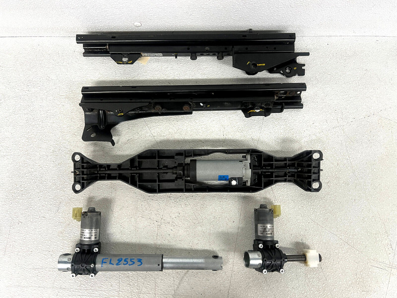 ⭐2007-2013 BMW X5 E70 FRONT LEFT DRIV SIDE SEAT TRACK FRAME RAIL SET OEM LOT2553