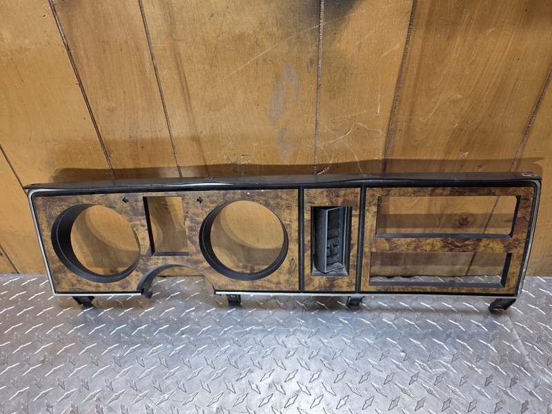 1983-1988 Ford Ranger Speedometer Bezel Wood Grain Oem Tested
