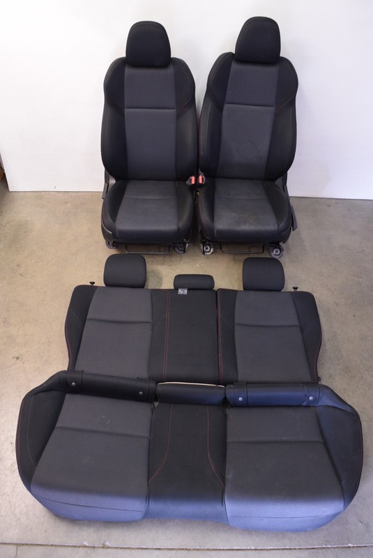Subaru WRX Cloth Seats Front Rear Seat Set Genuine Oem 2015-2021
