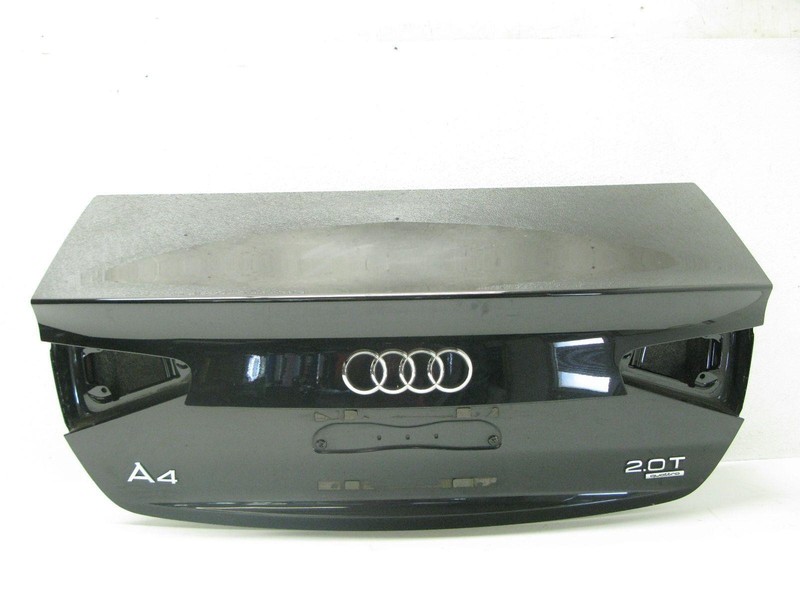 SEDAN 💚 13-16 AUDI B8 A4 S4 RS4 REAR TRUNK LID DECKLID TRUNK LID ( LZ9Y BLACK )