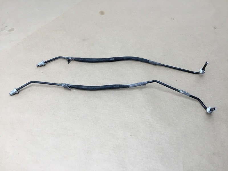 11-12 Fisker Karma 2012 Front Brake Line Pipe Hose Set Pair 2 PCS ;:Y