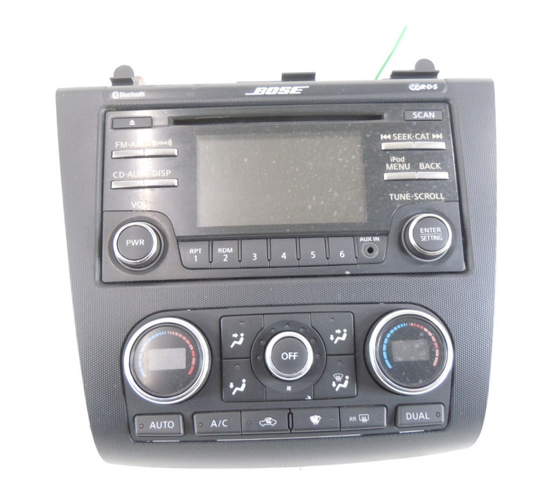 2010-2012 Nissan Altima Sedan AM FM Radio CD Disc Climate Control OEM