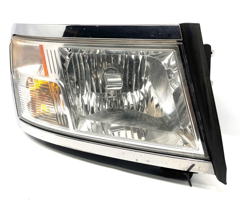 2008-2011 Dodge Dakota Right Passenger Head Light Black Bezel With Silver Trim