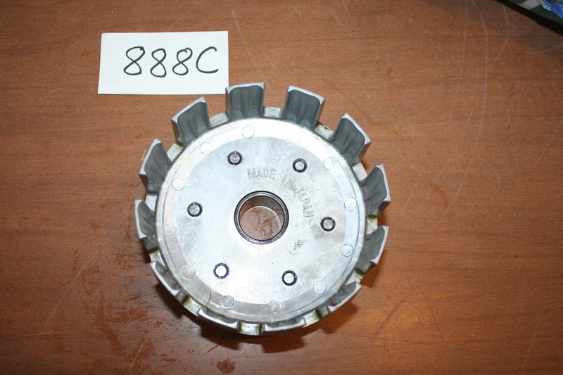 1986 Kawasaki KX125 Clutch Basket OEM 86 B