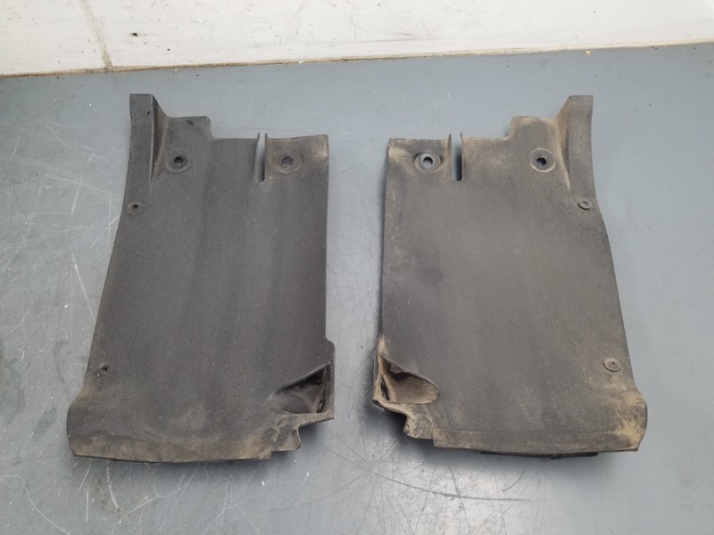 2021 Porsche Cayman GT4 Rear Wheel Well Fender Liners #9283 K6