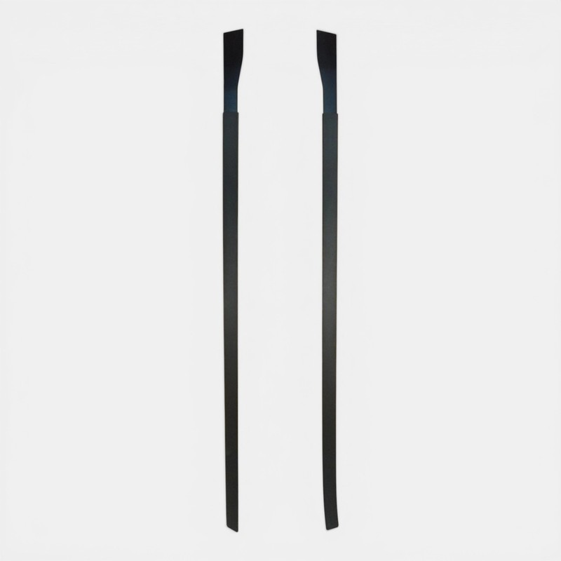 2024-2025 NISSAN ROGUE LEFT & RIGHT SIDE ROOF LUGGAGE RACK BLACK RAIL SET OF 2