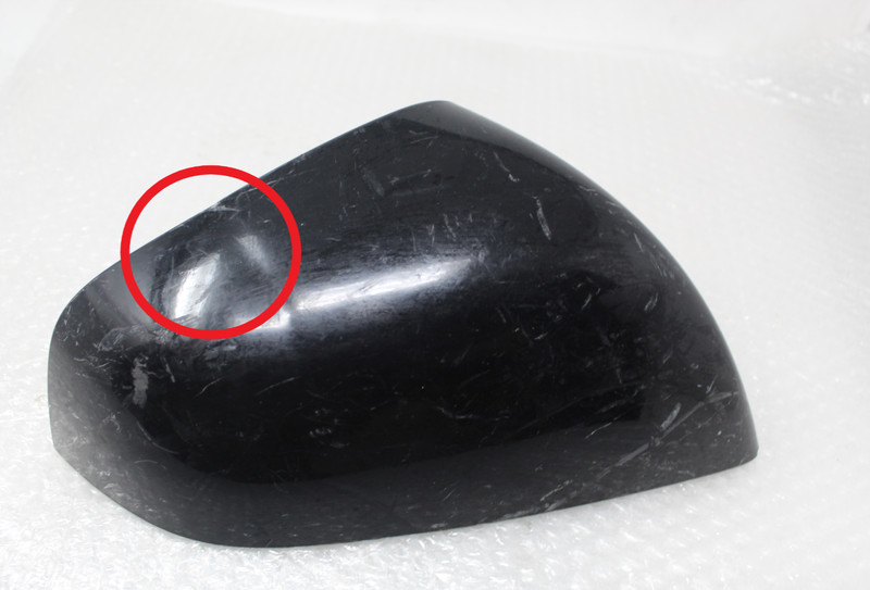 Genuine 2016-24 Tesla Model X Right Mirror Cover Cap Black 1054431-00-D OEM NOTE