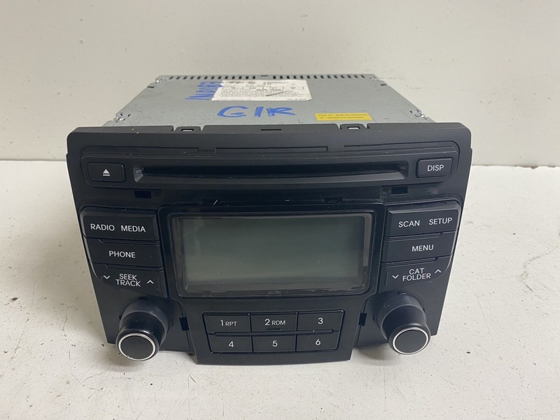 2012-2014 Hyundai Sonata NON-Hybrid NON-NAV Radio Stereo 2 DIN Disc CD Player