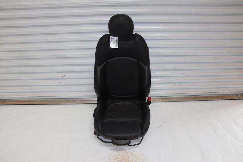 2014-2019 MINI COOPER FRONT RIGHT PASSENGER SIDE SEAT LEATHERETTE BLACK OEM