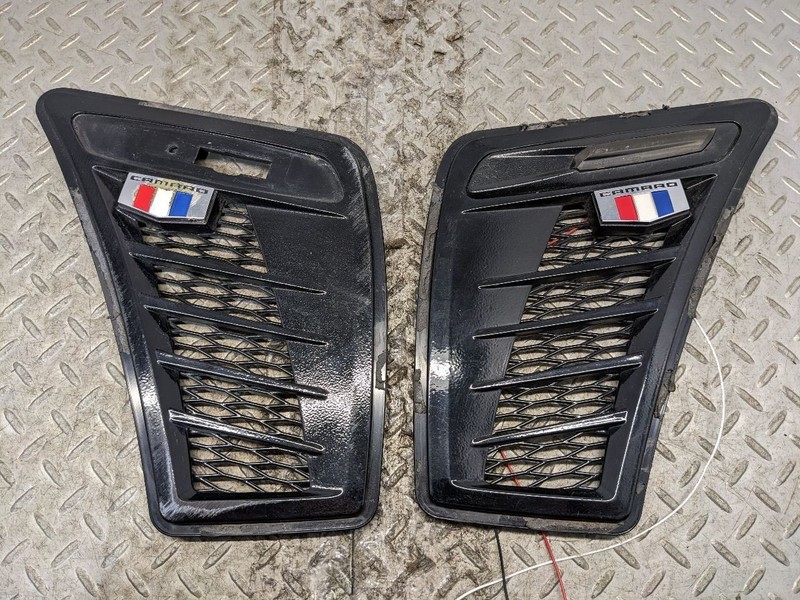 2016 CAMARO 2SS FENDER VENTS VENTALATION PANEL AFTERMARKET PAIR LH RH 1188436