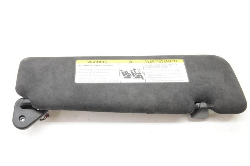 2012-2019 BMW 640I Gran Coupe Black Driver Left Side Sun Visor Assembly