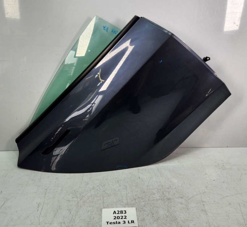 ✅ 21-23 OEM Tesla Model 3 Rear Right Passenger Door Shell Panel Gray PMNG NOTE*