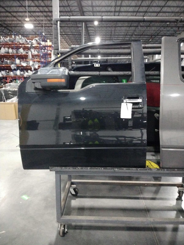 2012 Ford F150 Left Door Black 4DR Used OEM Part - Paint Chip, 120k Miles