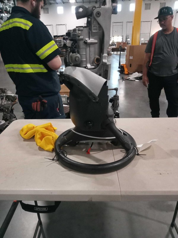 Used Steering Column fits: 2018 Infiniti QX60 floor shift power tilt and telesco
