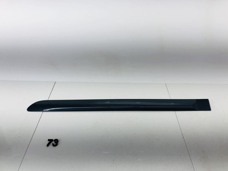 06-14 VOLVO XC90 REAR LEFT SIDE EXTERIOR DOOR UPPER MOLDING SHADOW BLUE OEM