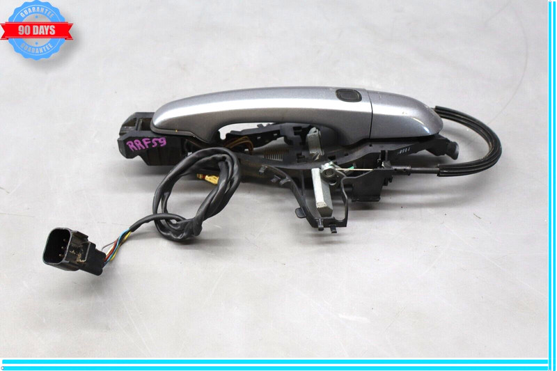 09-15 Jaguar XF XFR X250 Rear Right Side Exterior Door Handle W/ Bracket Oem