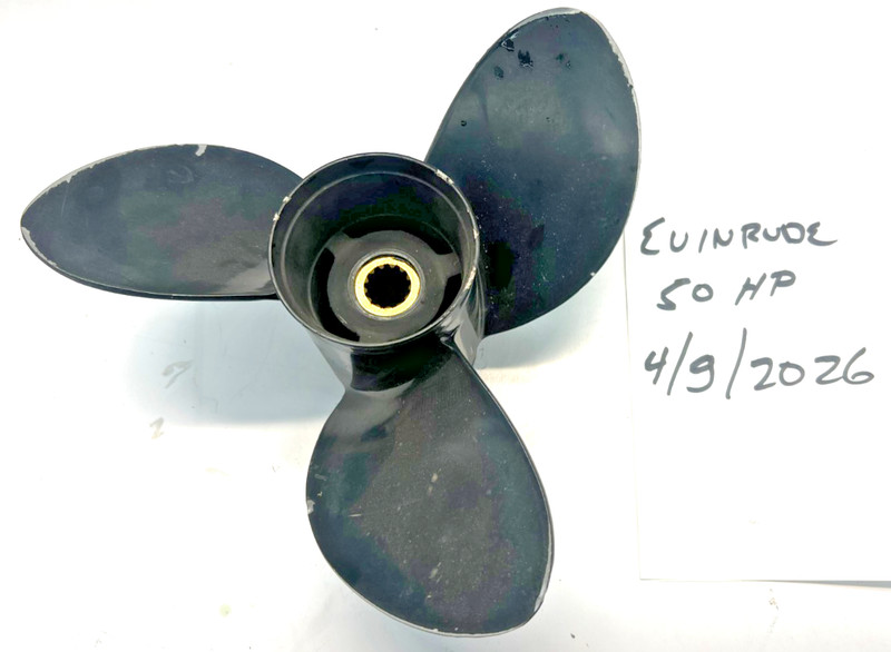 OMC Johnson Evinrude 12.5" X 13" PITCH RH 3 Blade Aluminum Propeller