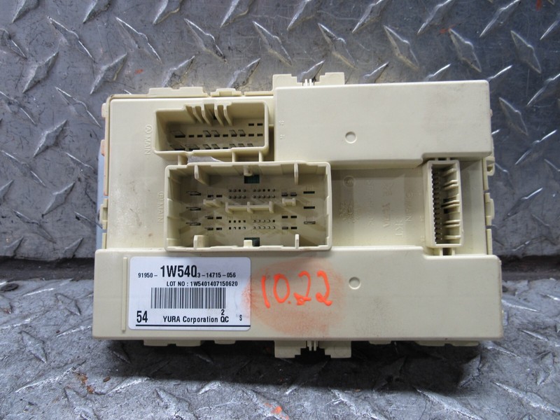 2015 KIA RIO INTERIOR DASH JUNCTION BOX OEM 91950-1W540 1.6L 4CYL HTBK