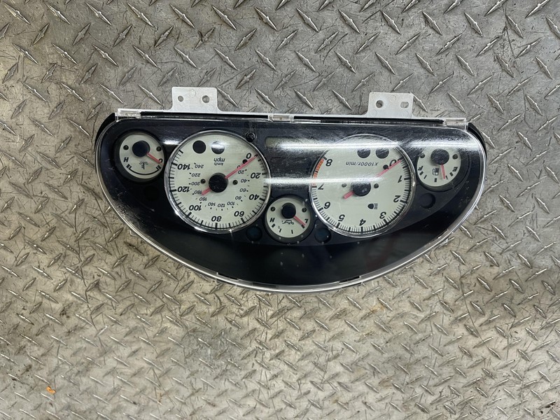 01-02 Mazda Miata NB OEM 140MPH Speedometer Instrument Cluster Tested 175K.