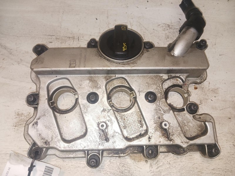 16-'18 AUDI A6 driver side Valve Cover 3.0L OEM
