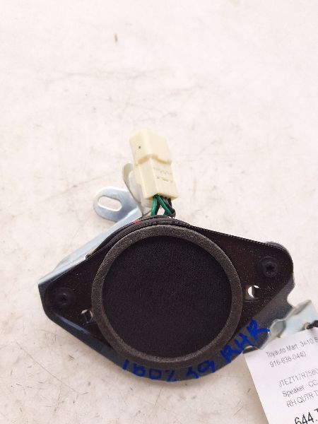 2005 TOYOTA 4RUNNER LIMITED PASSENGER SIDE QUARTER MOUNTED TWEETER