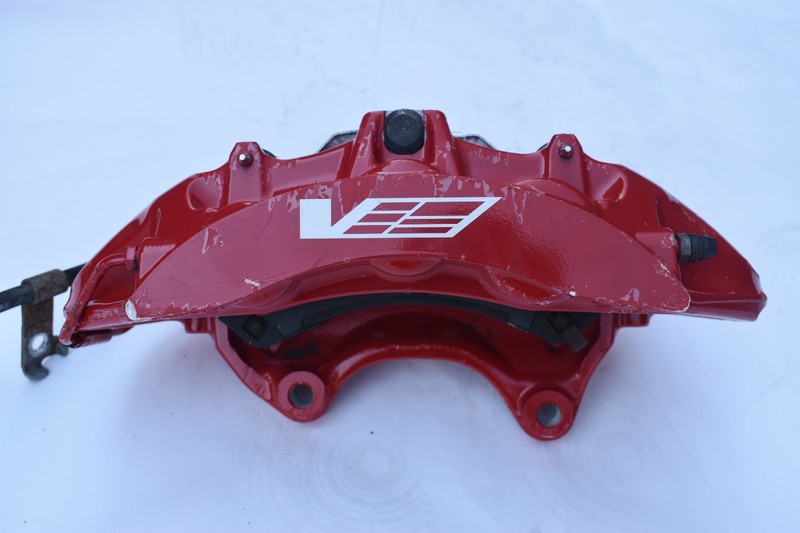 2009-2015 Cadillac CTS-V Brembo RED Front LH DRIVER SIDE CALIPERS OEM