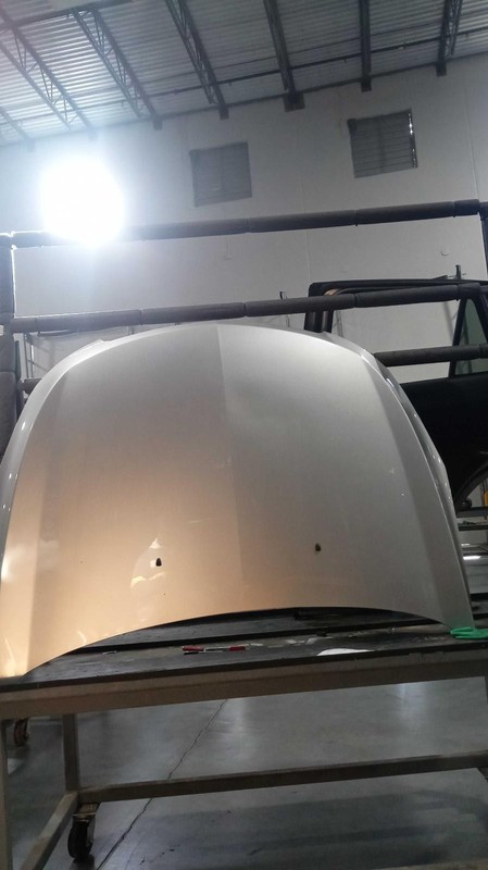 2014 Chevrolet Cruze OEM Silver Hood Panel 95461566 Used 146K Miles