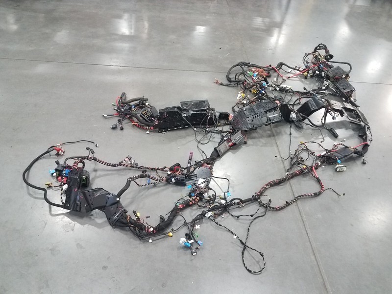 2017 Mercedes AMG C 63 S Chassis Wiring Harness #4347 Z1-1