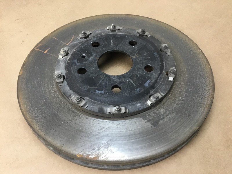 11-12 Fisker Karma 2012 Front Left Driver Brake Disc Rotor :Y