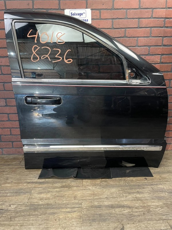2008-2010 JEEP GRAND CHEROKEE PASSENGER FR RIGHT FRONT DOOR Brilliant Black-PXR