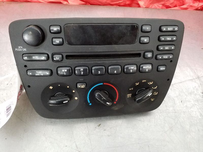 Audio Equipment Radio Am-fm-cd ID 2F1T-18C858-DA Fits 01-03 SABLE 185167