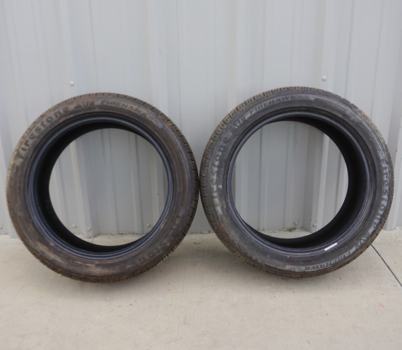 2 X FIRESTONE FIREHAWK AS V2 235/45R17 99W XL All Season Performance Tires 9/32