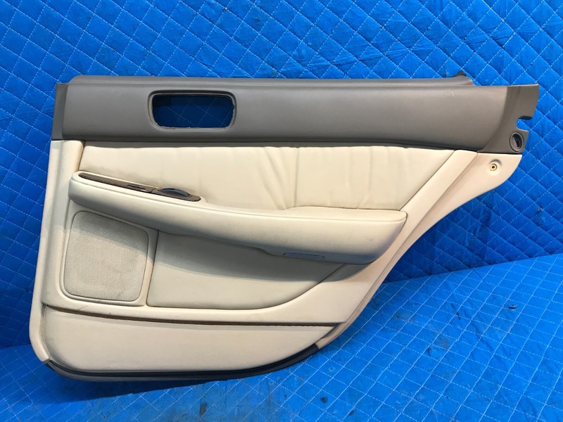 90-94 Lexus LS400 Rear Right Passenger Interior Door Panel Beige OEM LA05