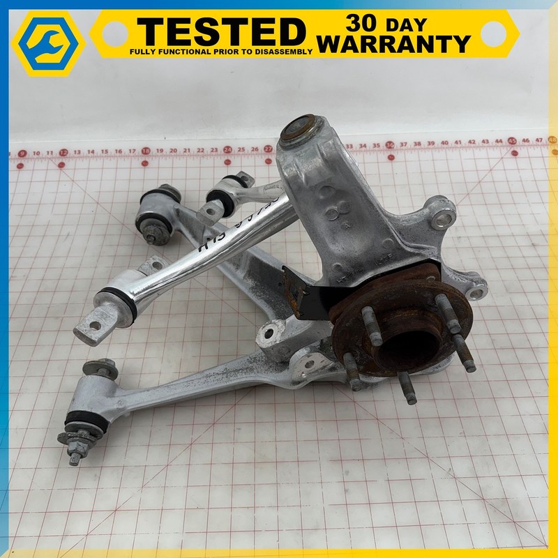 05-13 CHEVROLET CORVETTE C6 XLR FRONT LEFT KNUCKLE SUSPENSION ASSEMBLY OEM