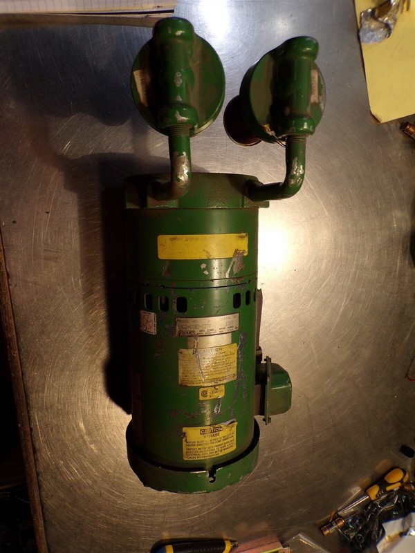 GE 5K48MG653A Vacuum Pump Assy 3/4 HP V208-220/440 PH3 1725/1425 RPM