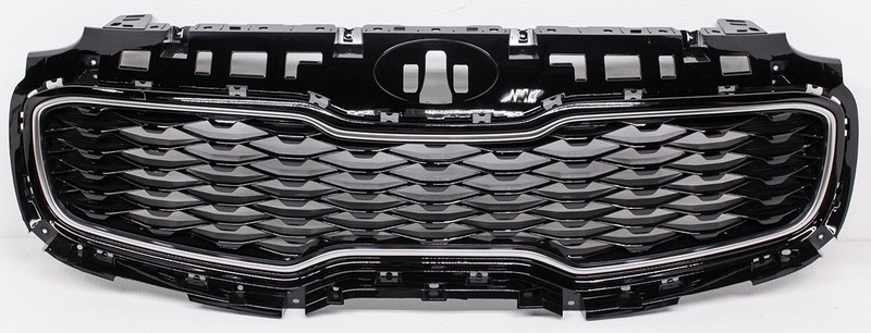 OEM Grille For 2017 Kia Sportage SX Satin Chrome Surround 86350-D9510