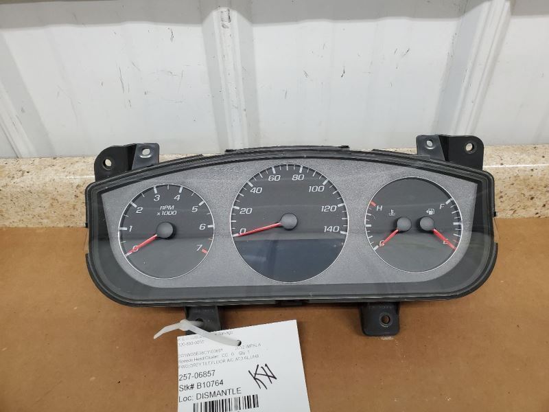 Speedometer Cluster VIN W 4th Digit Limited MPH Fits 12-16 IMPALA 286163