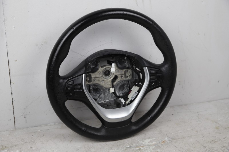 12-18 BMW F22 F23 F30 F31 F34 HEATED LEATHER SPORT STEERING W/ CONTROLS OEM